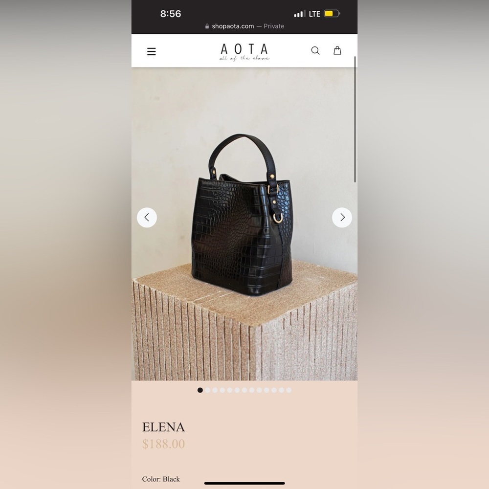 $188 Aota Elena Bag - Picture 6 of 10